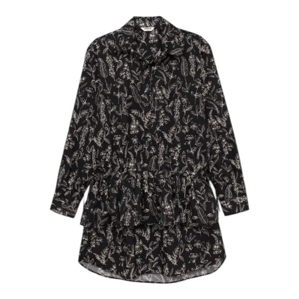 Thakoon Botanical Print Long Sleeve Cotton & Silk
Shirtdress NWT - Picture 2 of 7